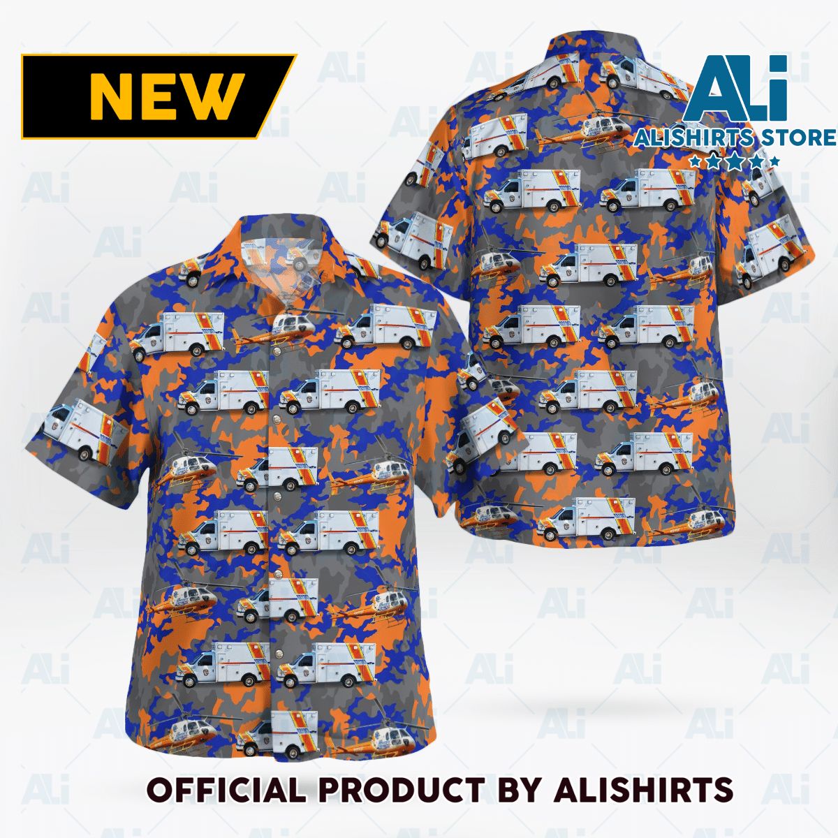 Haynes Ambulance Hawaiian Shirt