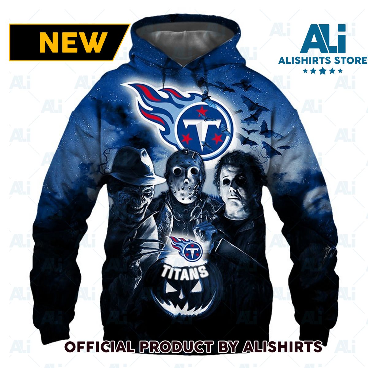 NFL Tennessee Titans Halloween Hoodie