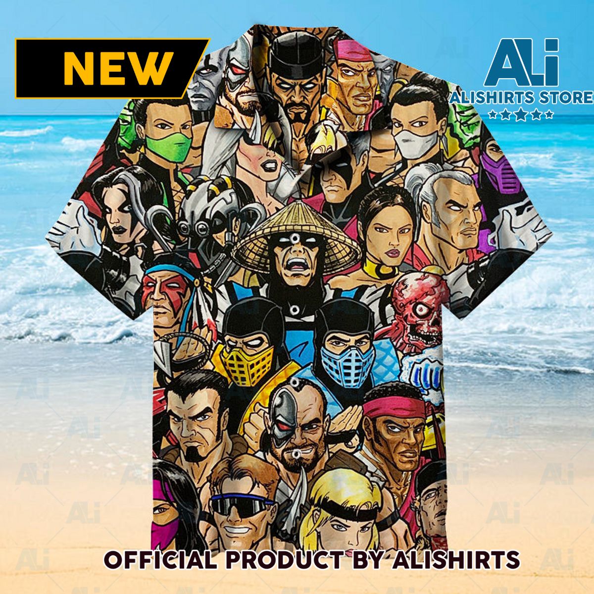 Mortal Kombat Universal Hawaiian Shirt