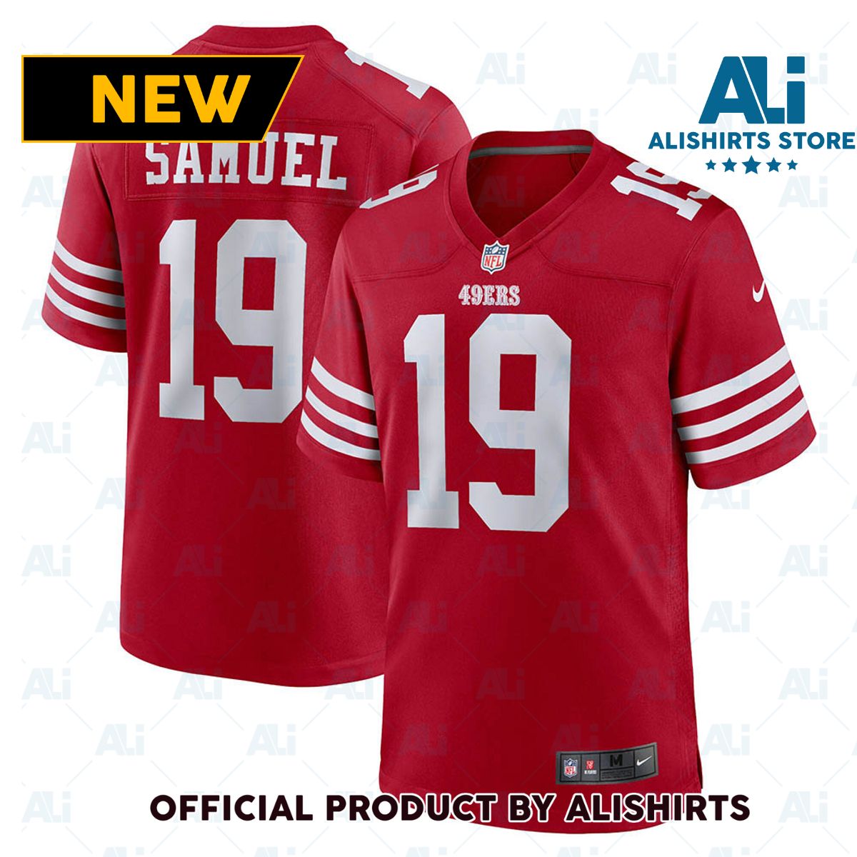 San Francisco 49ers Deebo Samuel Scarlet Player Game Jersey Scarlet