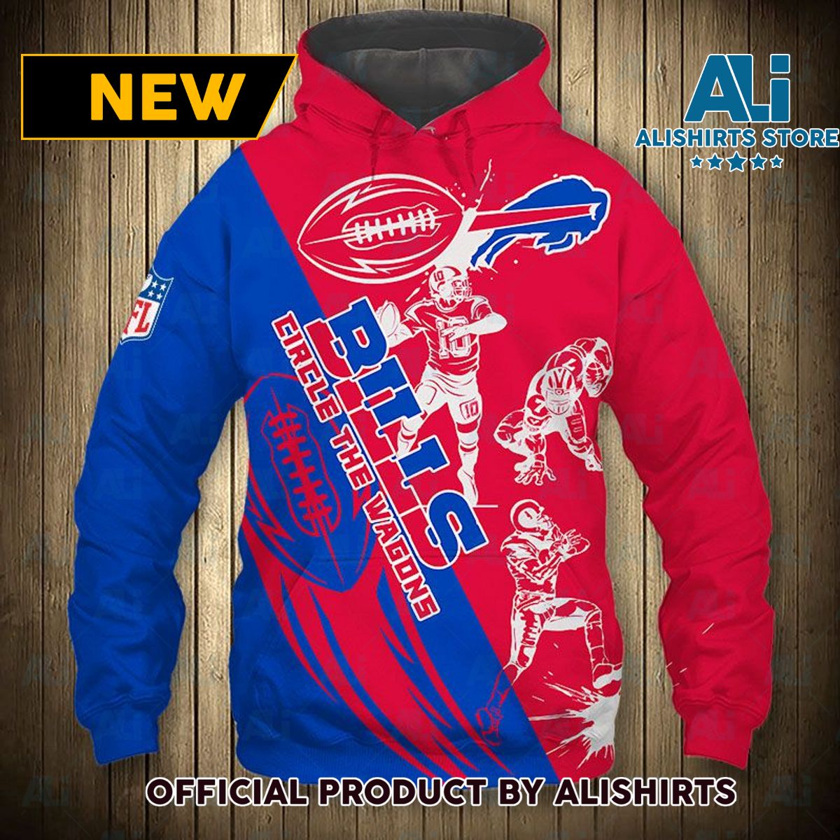 NFL Buffalo Bills Circle The Wagon Hoodie