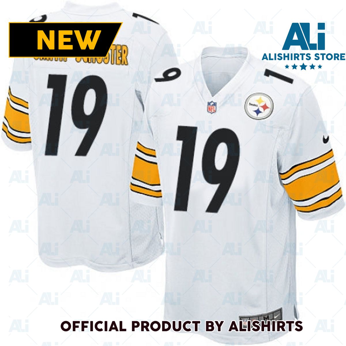 Pittsburgh Steelers JuJu Smith-Schuster Game Jersey White