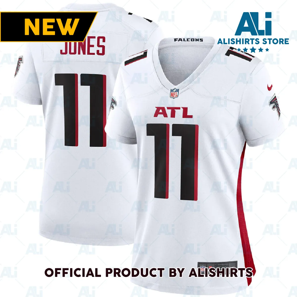 Atlanta Falcons Julio Jones Player Game Jersey White