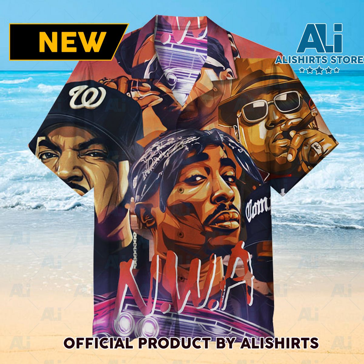 N.W.A. Unisex Hawaiian Shirt