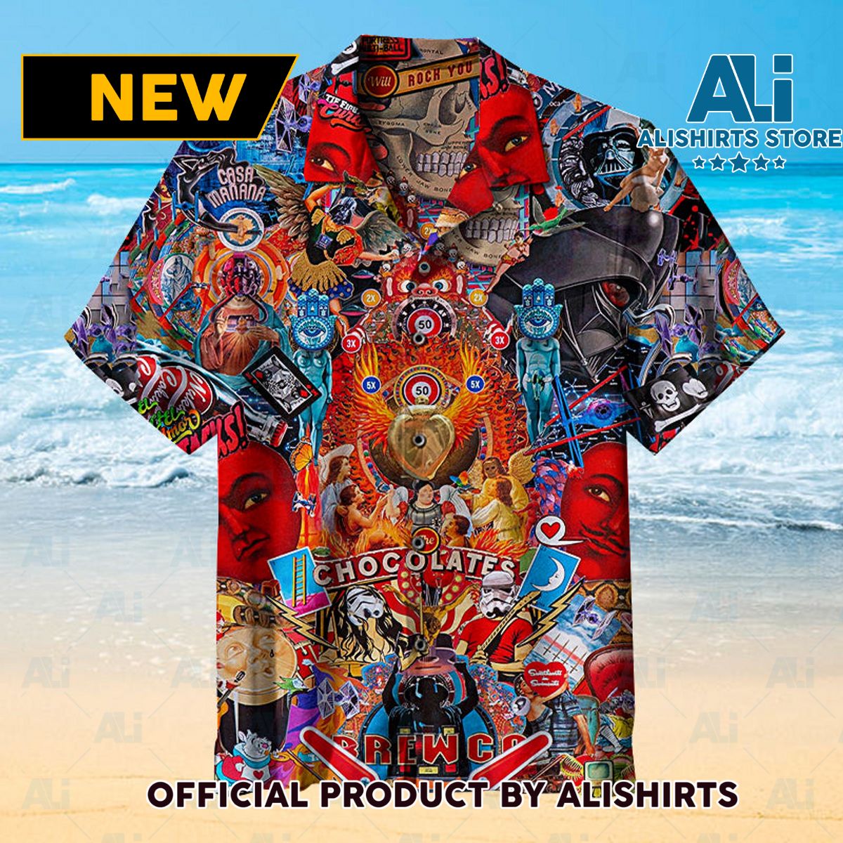 My Pinball Obsessions Unisex Hawaiian Shirt