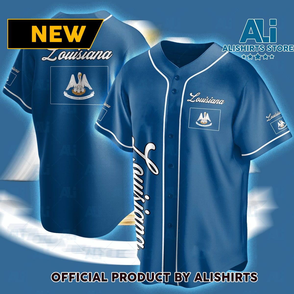 Louisiana Baseball Jersey Shirts