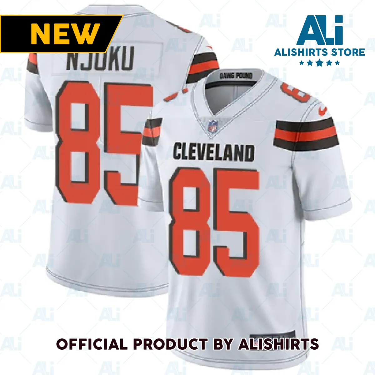 Cleveland Browns David Njoku Limited Player Jersey White