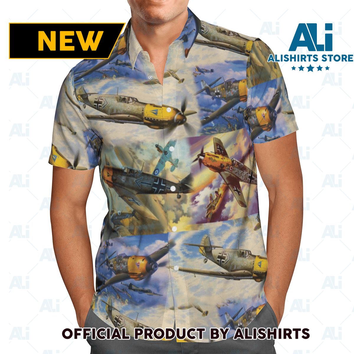 Messerschmitt Hawaiian Shirt