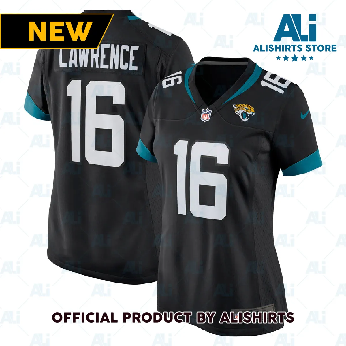 Jacksonville Jaguars Trevor Lawrence Alternate Game Jersey Black