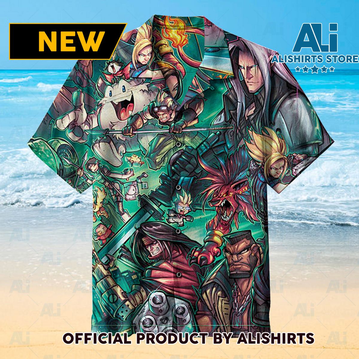 Final Fantasy Universal Hawaiian Shirt