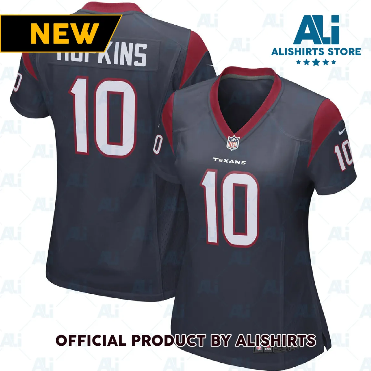 DeAndre Hopkins Houston Texans Player Game Jersey Navy