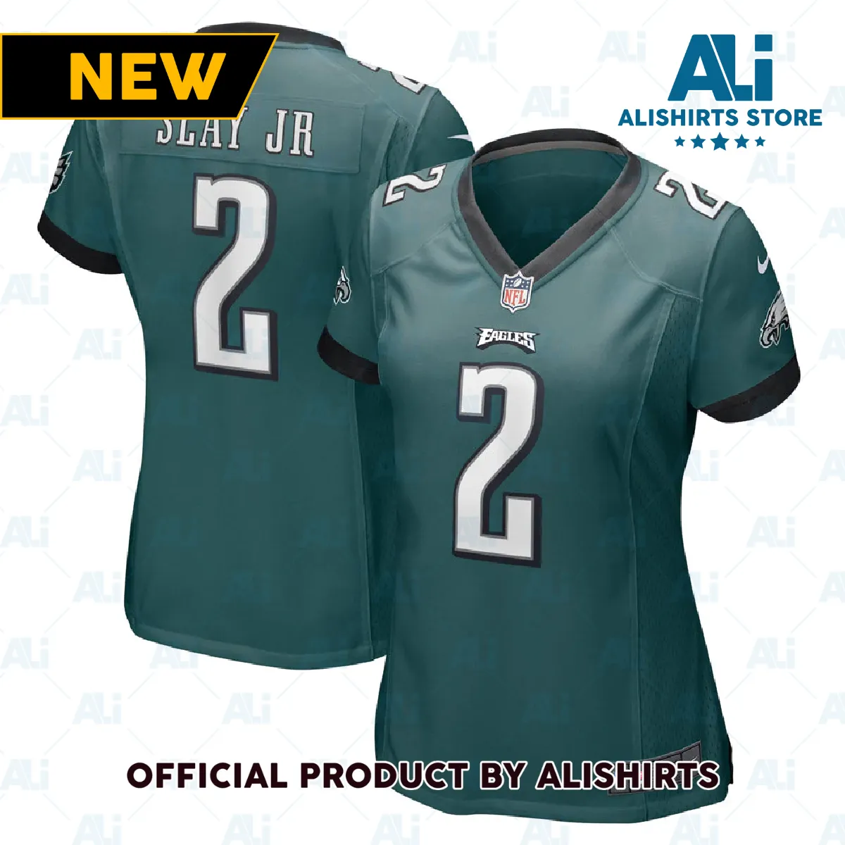 Philadelphia Eagles Darius Slay Jr. Game Jersey Midnight Green