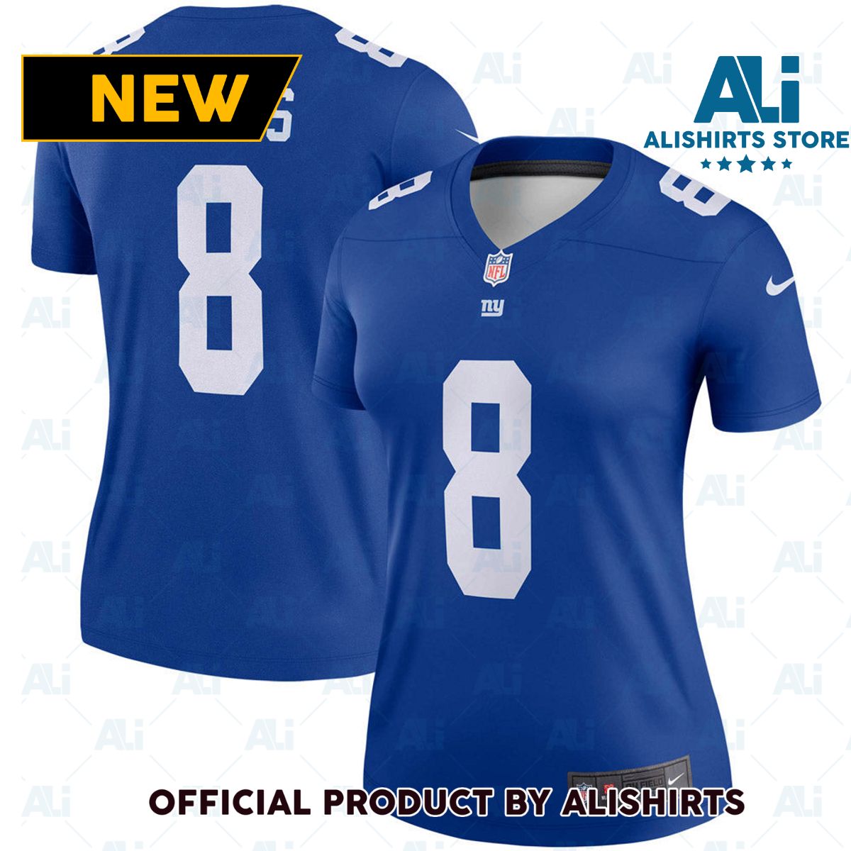 New York Giants Daniel Jones Legend Jersey Royal Blue