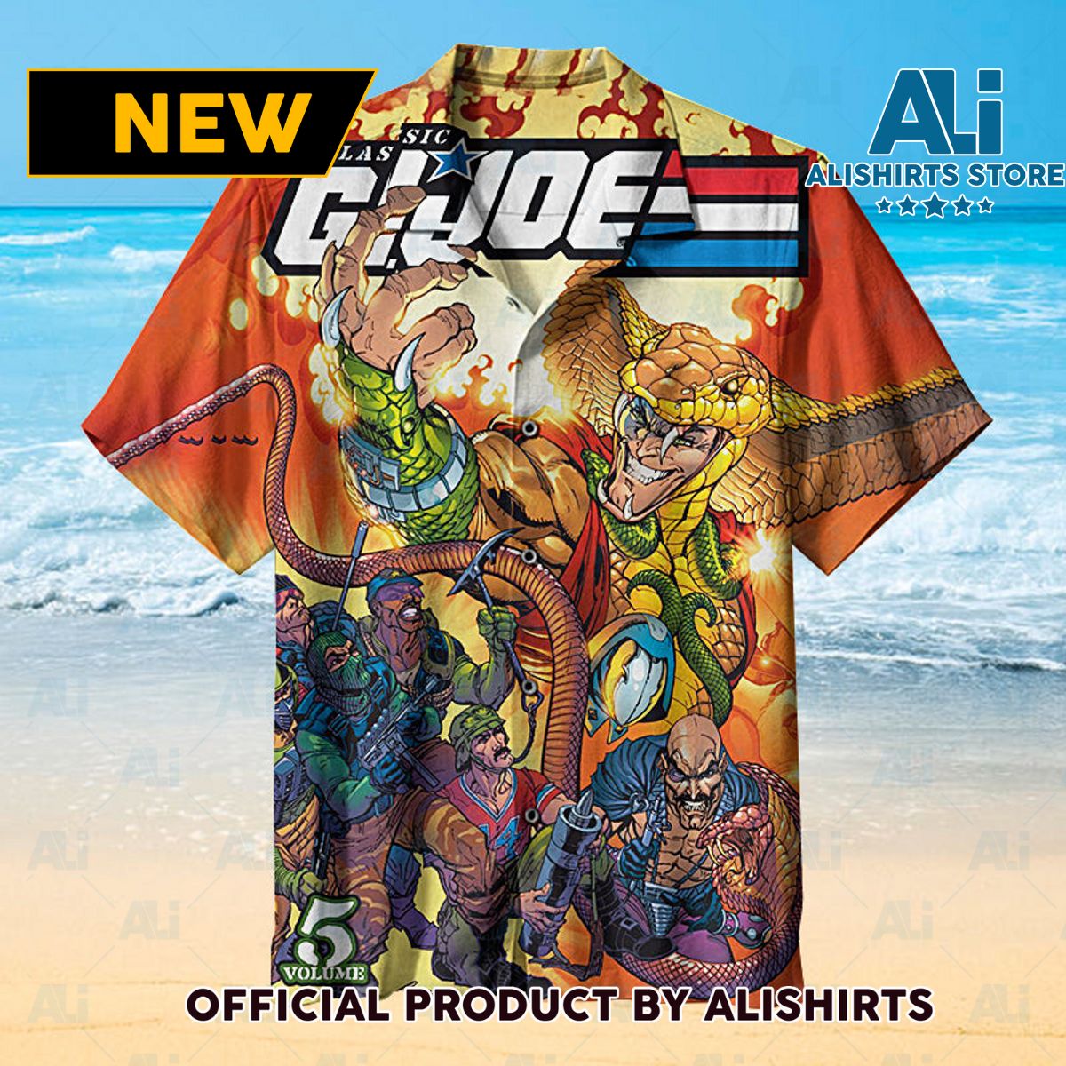 G.I. Joe Universal Hawaiian Shirt