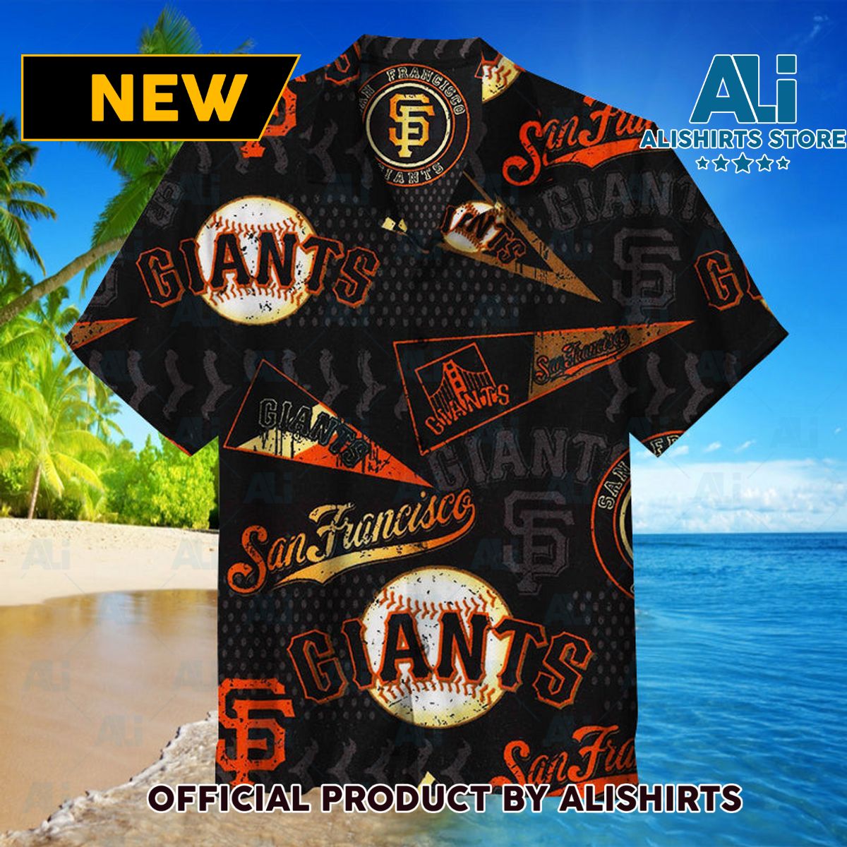 MLB San Francisco Giants Hawaiian Shirt