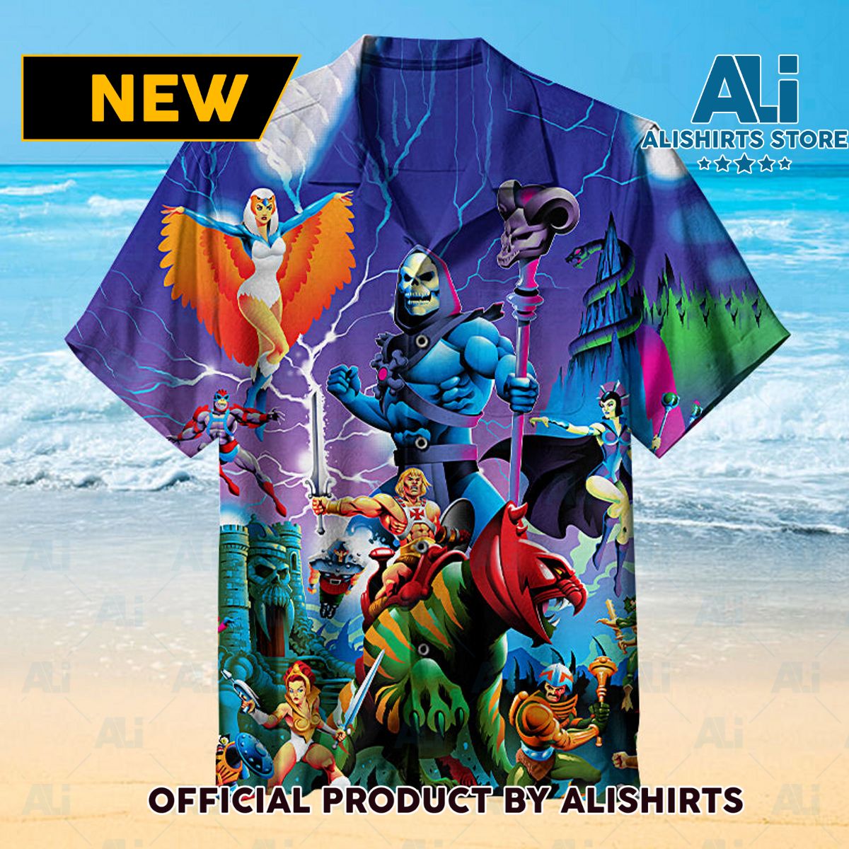 He-Man and the Masters of the Universe Universal Hawaiian Shirt