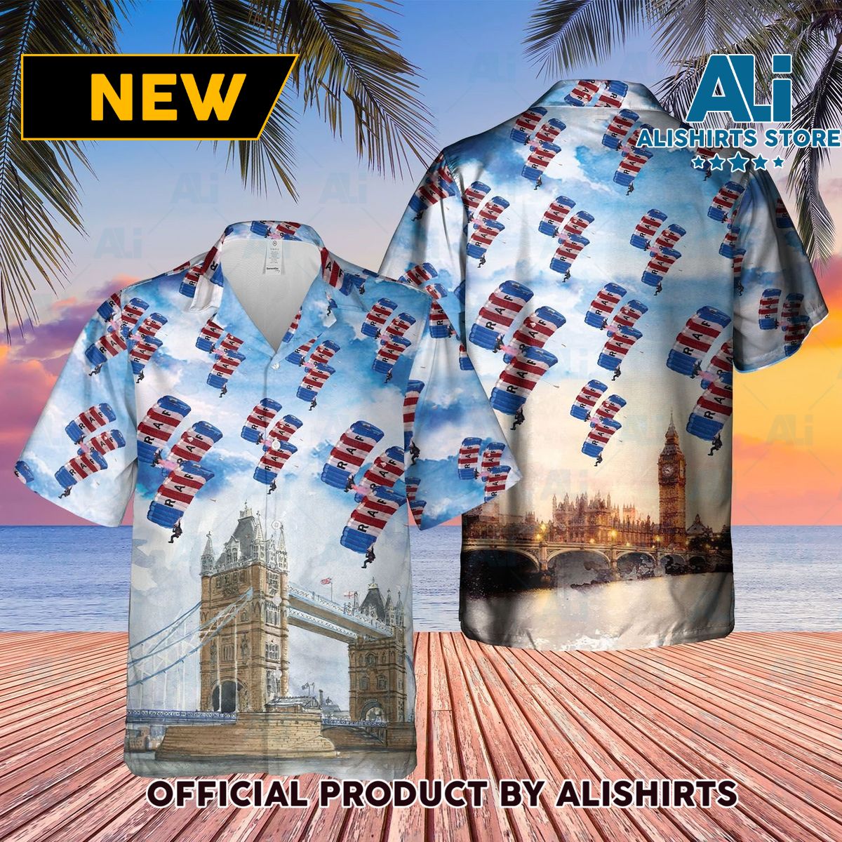 RAF Falcons Hawaiian Shirt