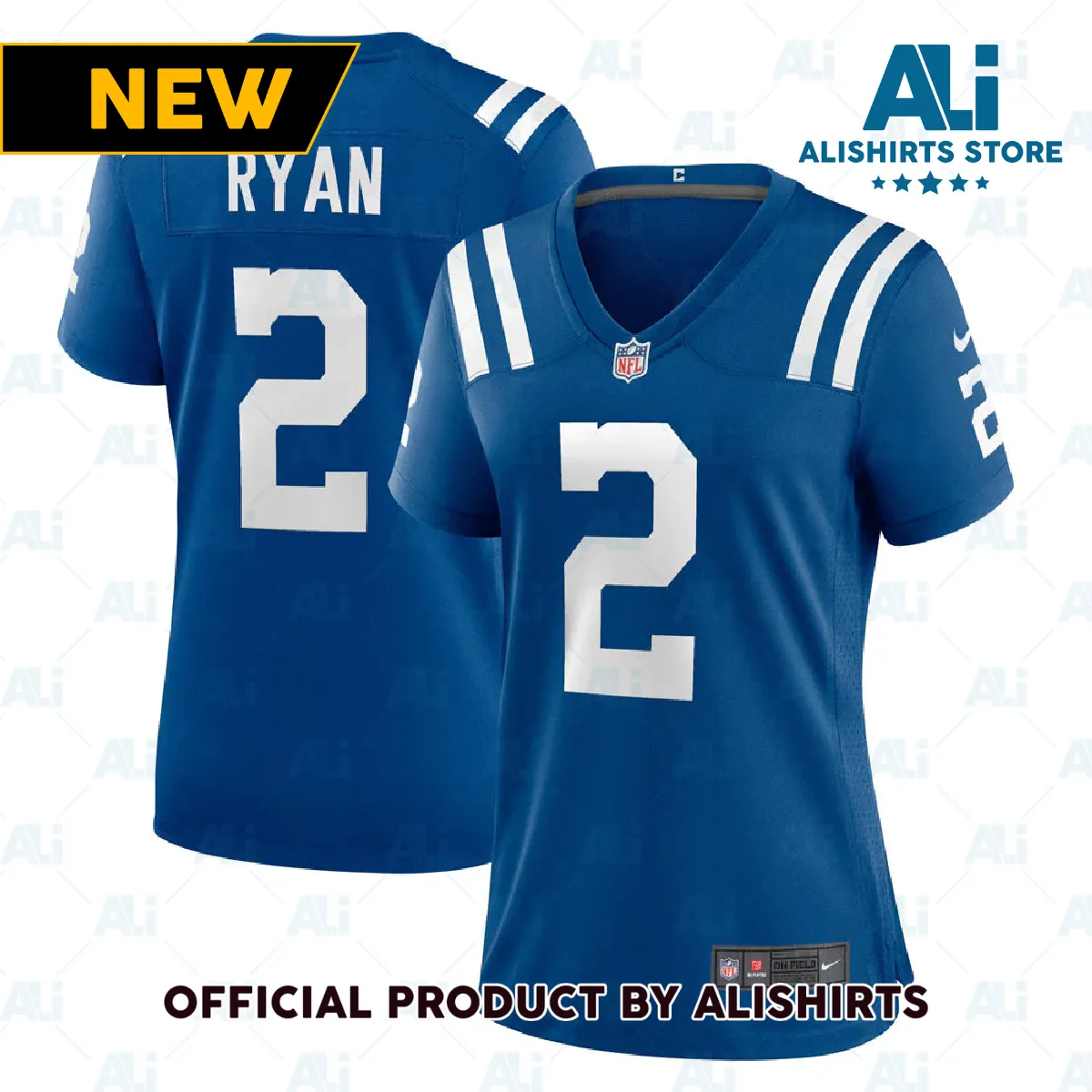 Indianapolis Colts Matt Ryan Game Jersey Royal Blue