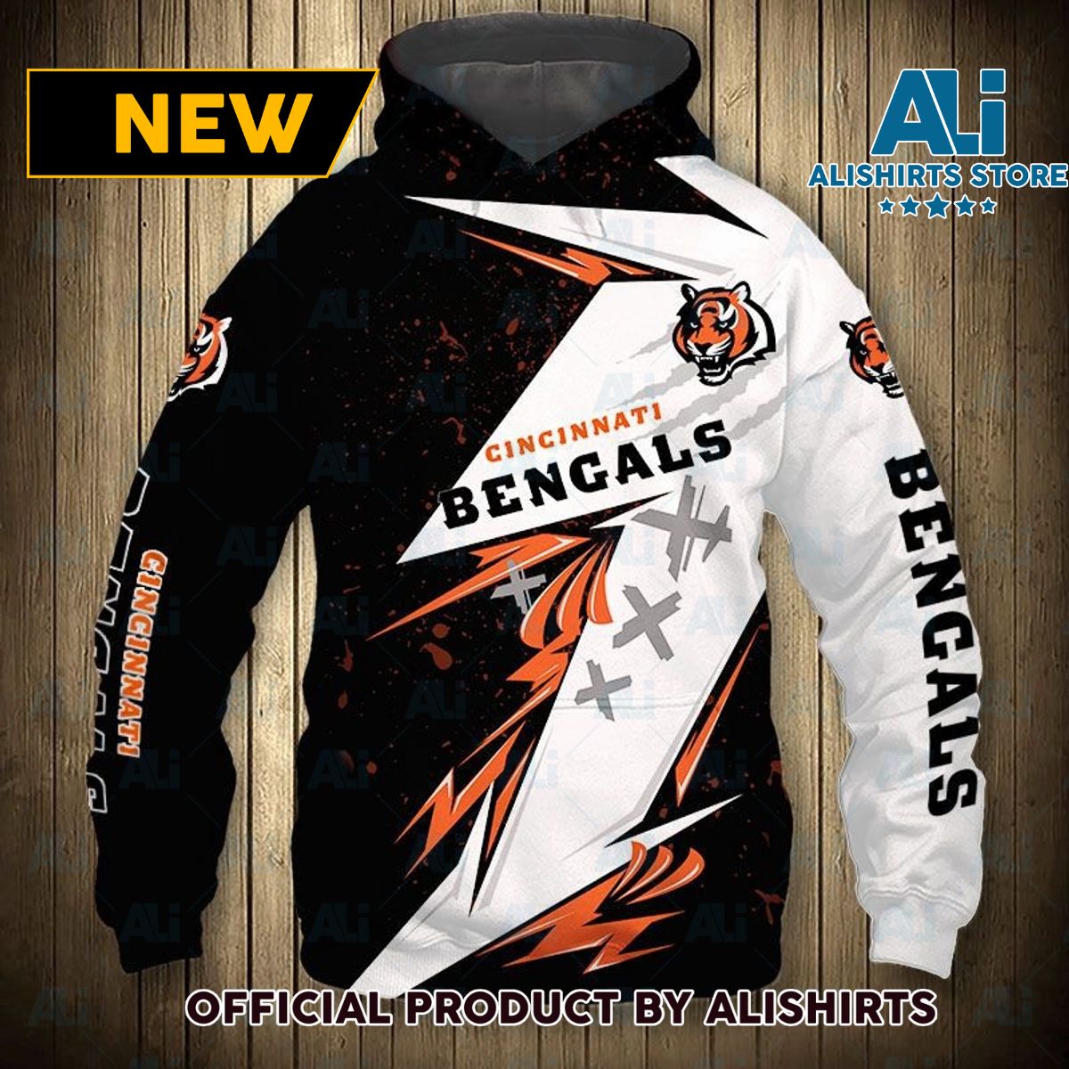 NFL Cincinnati Bengals Thunder Xxx Hoodie