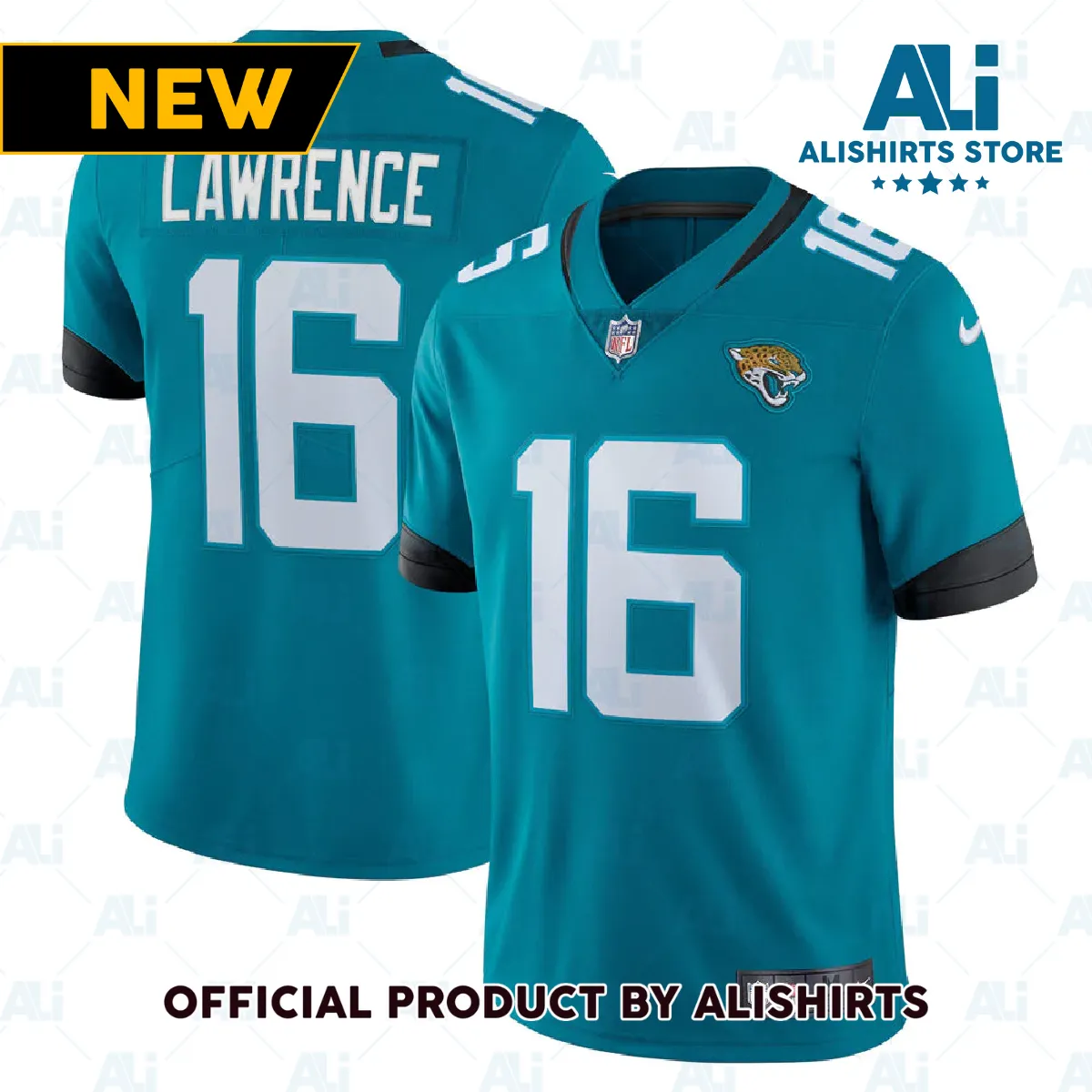 Jacksonville Jaguars Trevor Lawrence Vapor Limited Jersey Teal