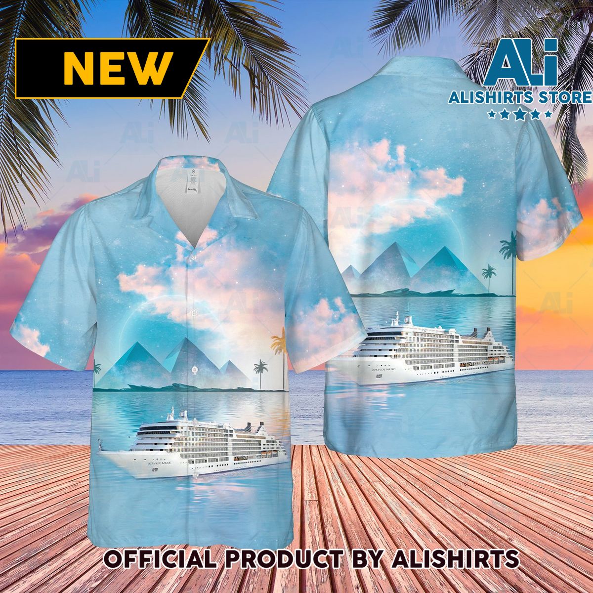 Silversea Cruises Hawaiian Shirt