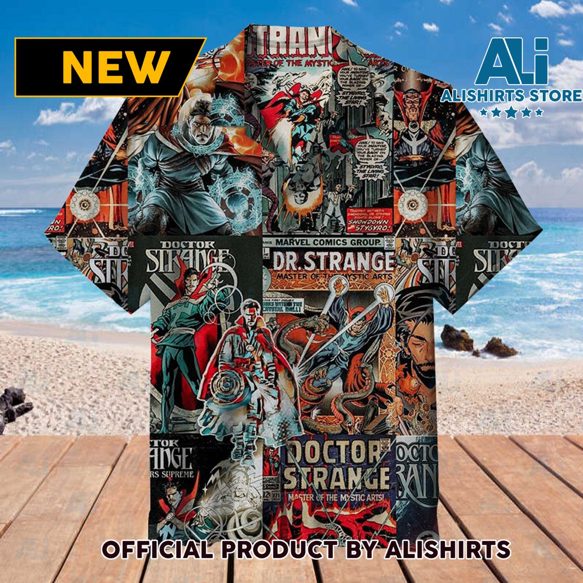 Doctor Strange Unisex Hawaiian Shirt