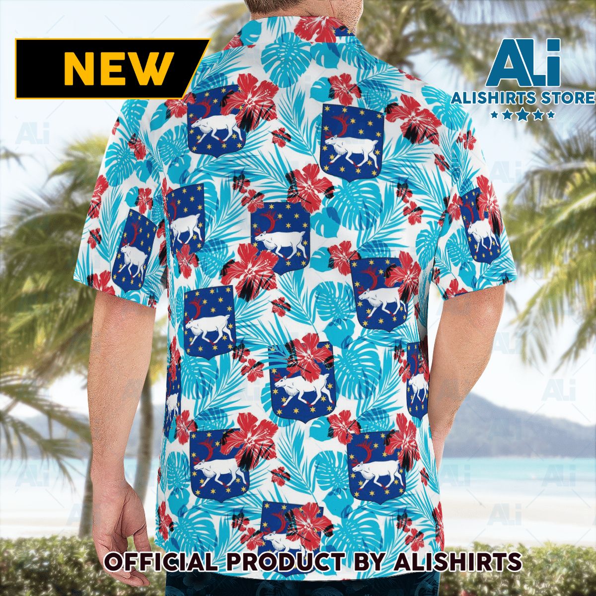 Sweden Västerbotten Hawaiian Shirt