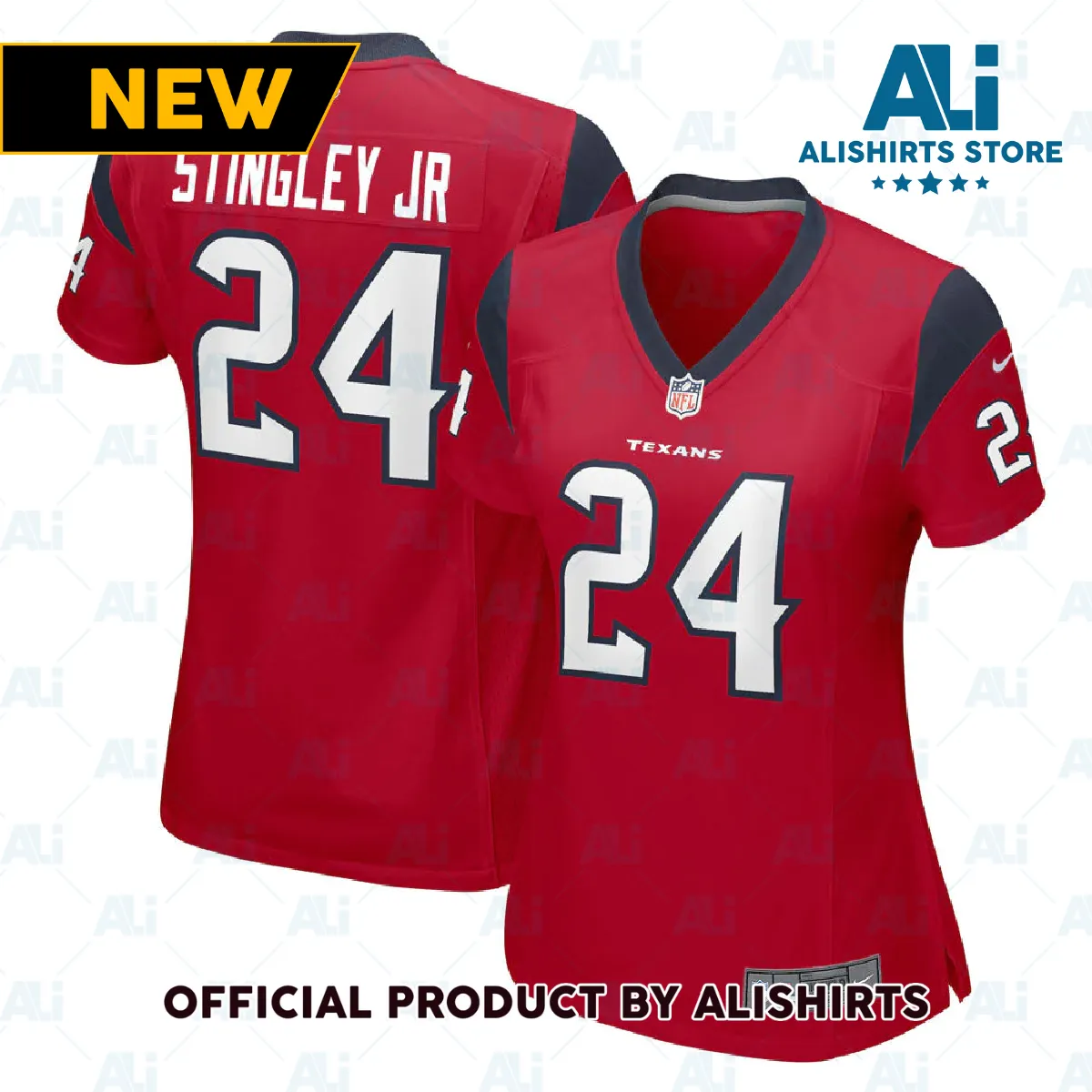 Houston Texans Derek Stingley Jr. Player Game Jersey Red