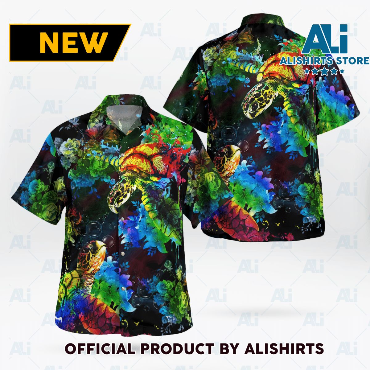 Turtles LBGT Hawaiian Shirt