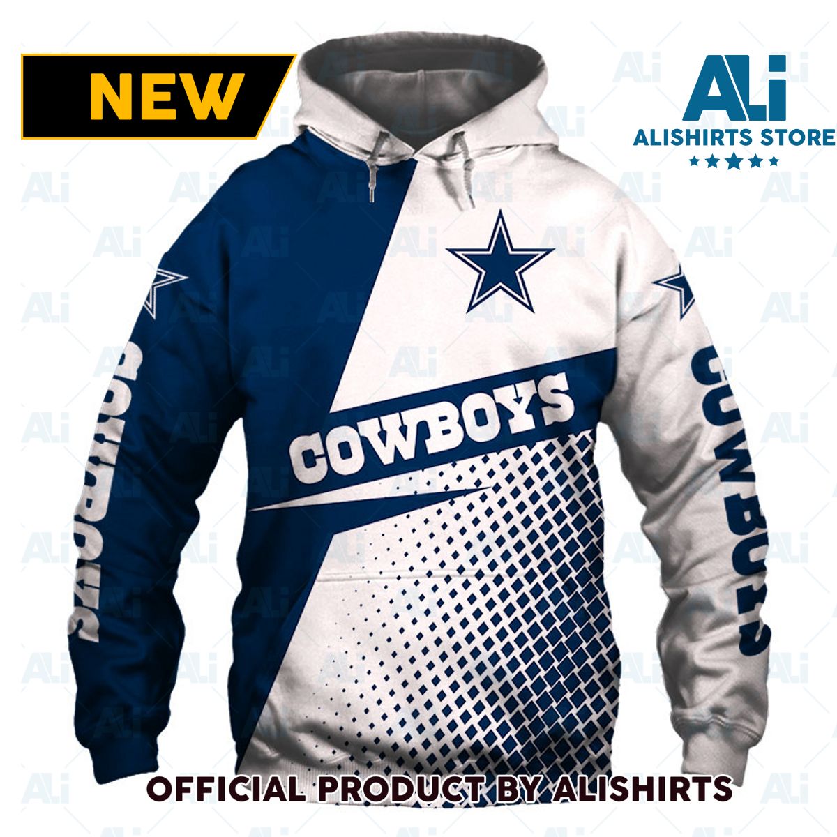 NFL Dallas Cowboys Lightning Graphic Hoodie