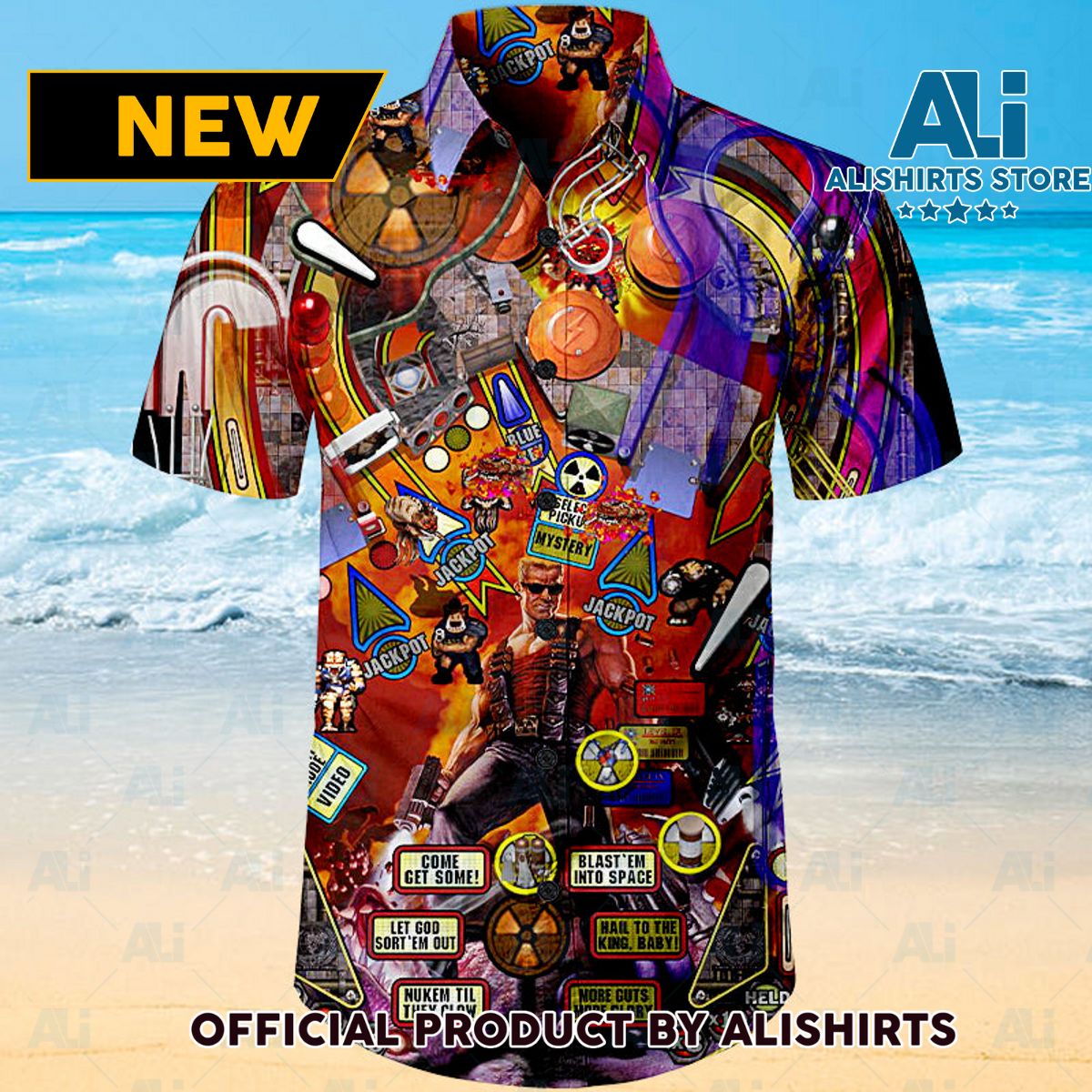 Firepower Matters Unisex Hawaiian Shirt