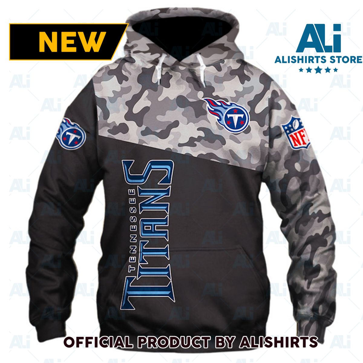 NFL Tennessee Titans Military Hoodie