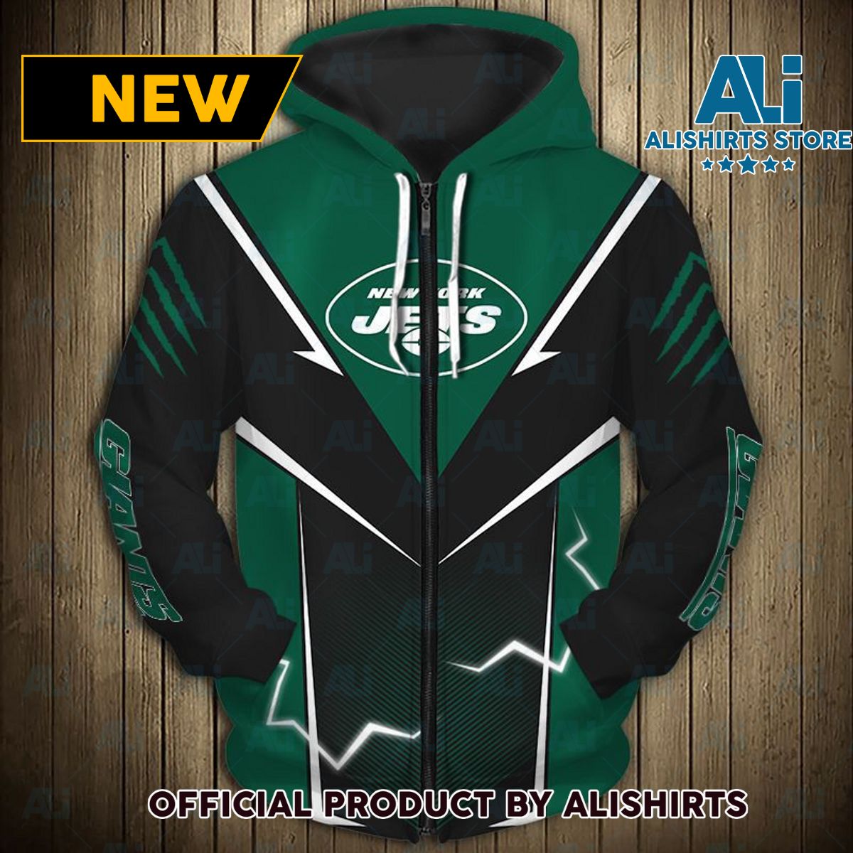 NFL New York Jets Electric Hoodie