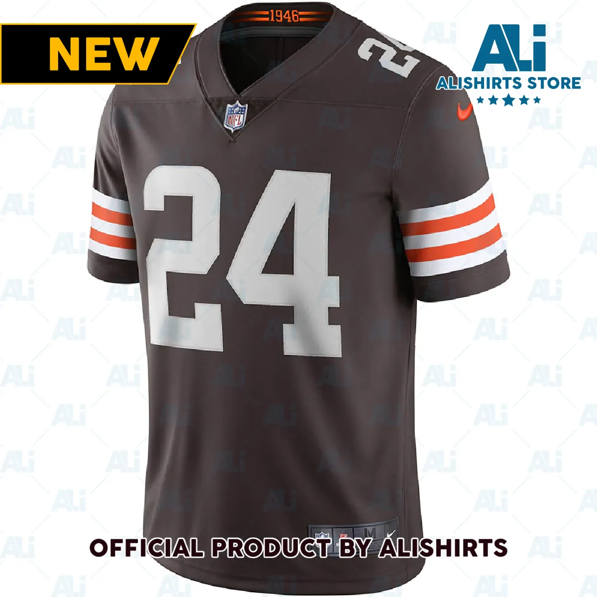 Cleveland Browns Nick Chubb Vapor Limited Jersey Brown