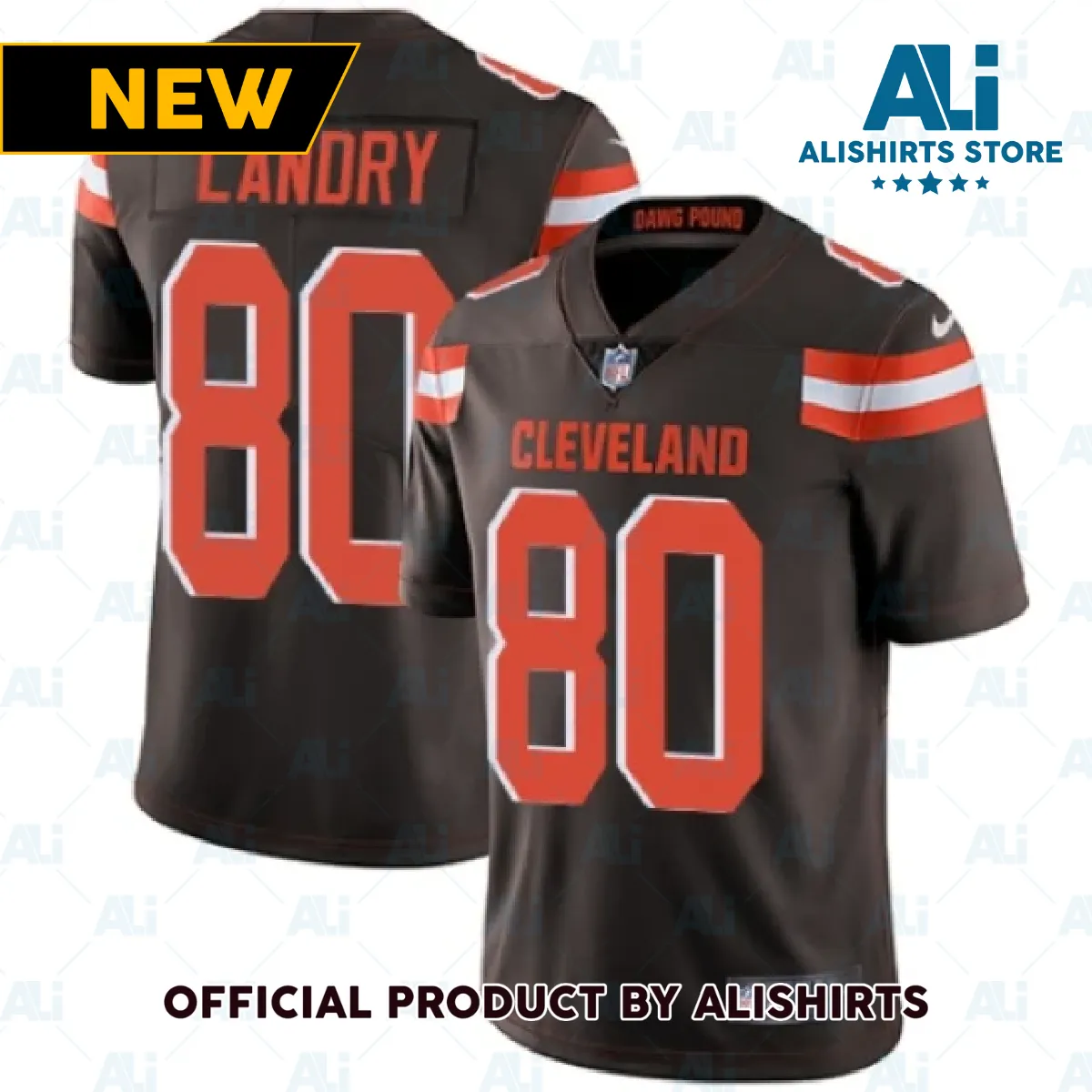 Cleveland Browns Jarvis Landry Limited Player Jersey Brown