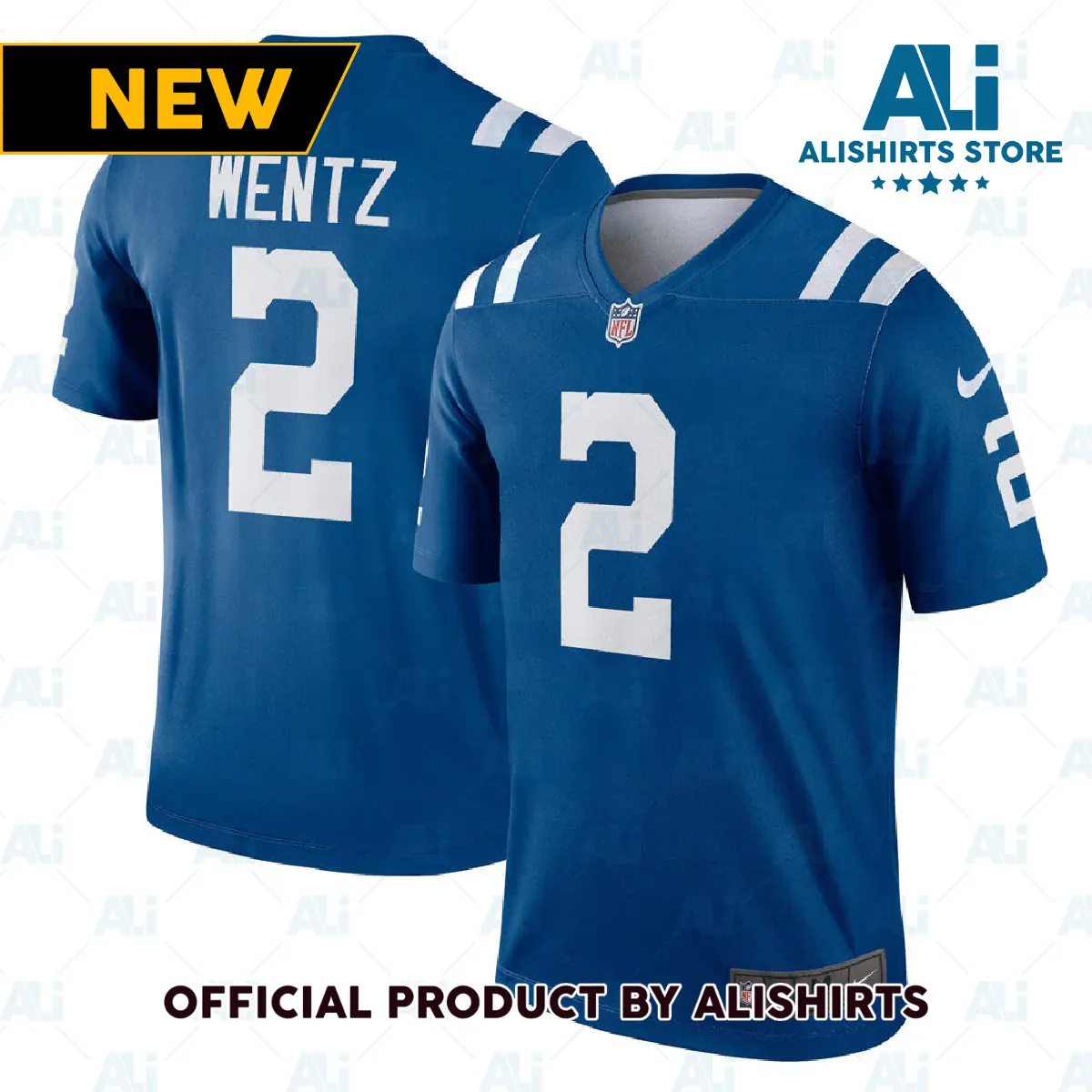 Indianapolis Colts Carson Wentz Legend Jersey Royal Blue