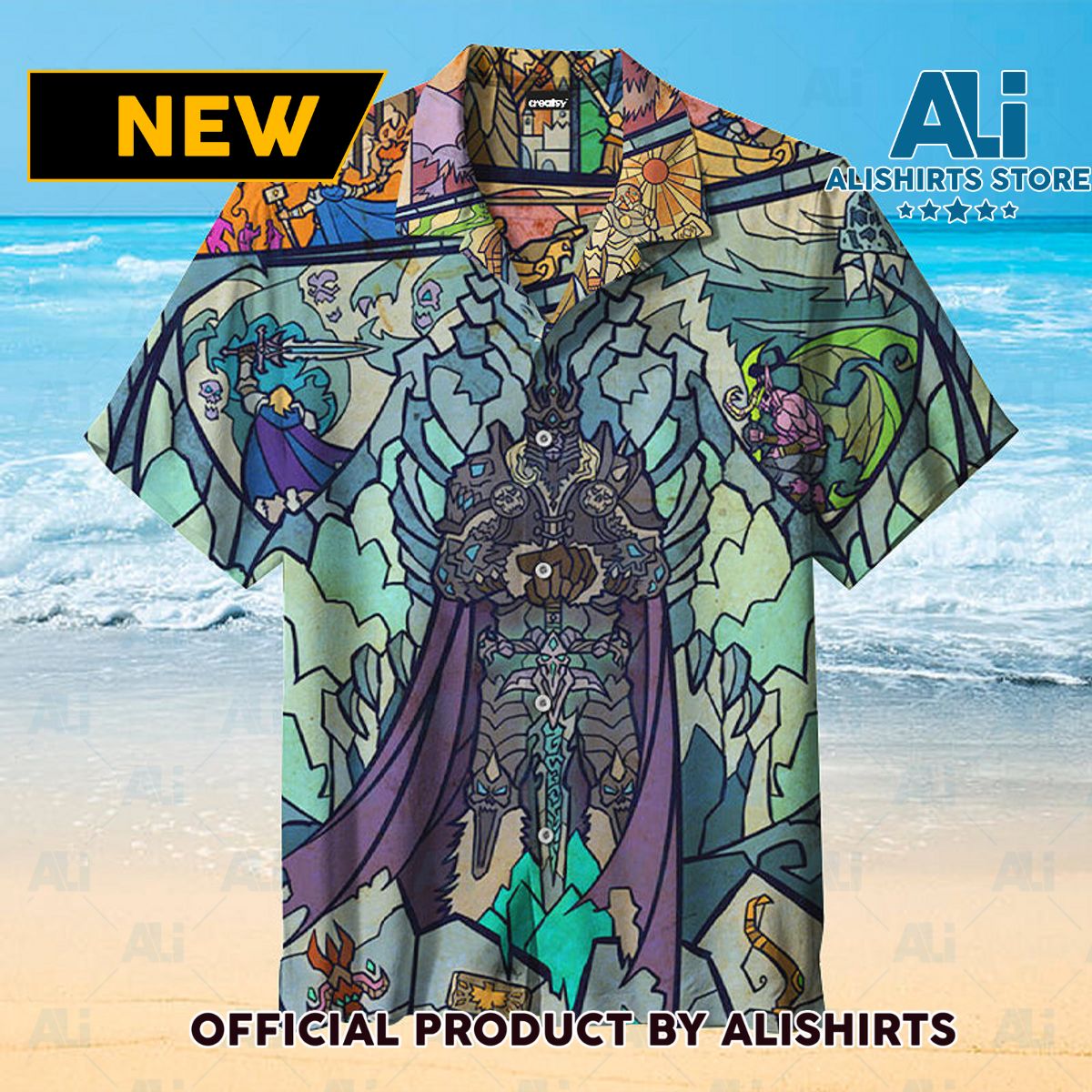 Fall of Arthas Universal Hawaiian Shirt