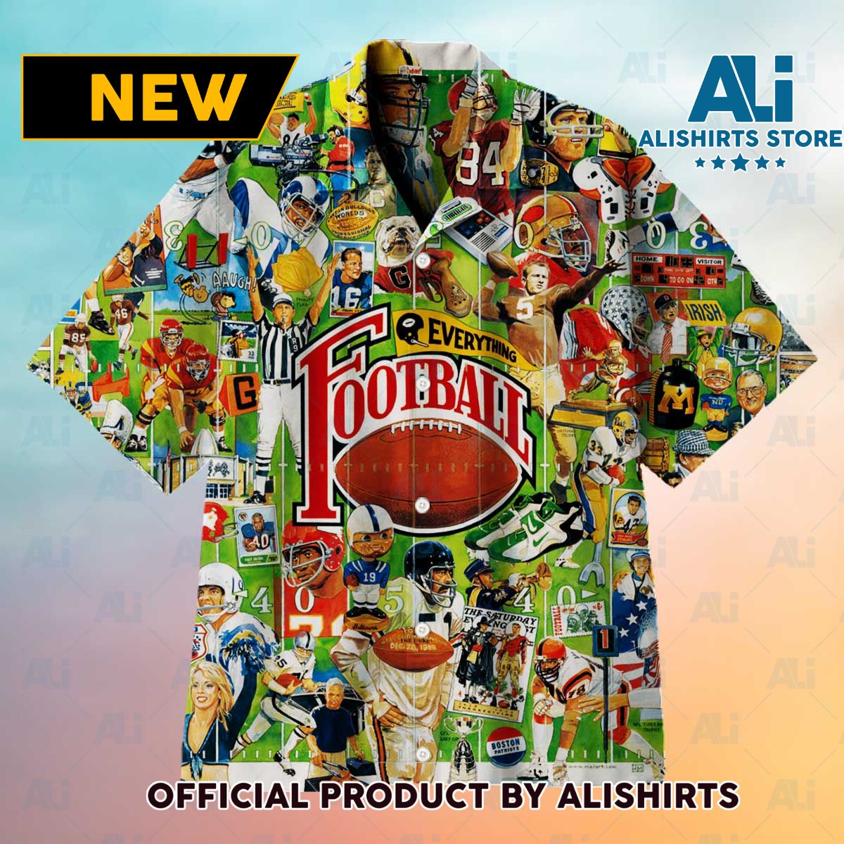 Everything Football Universal Hawaiian Shirt