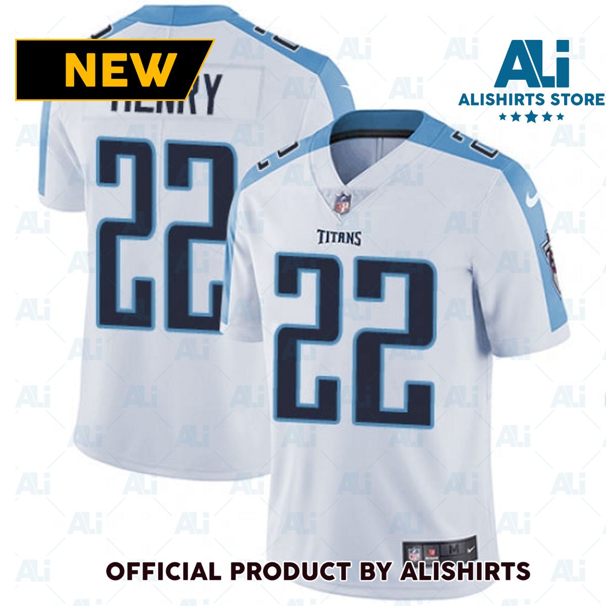 Tennessee Titans Derrick Henry Limited Player Football Jersey White