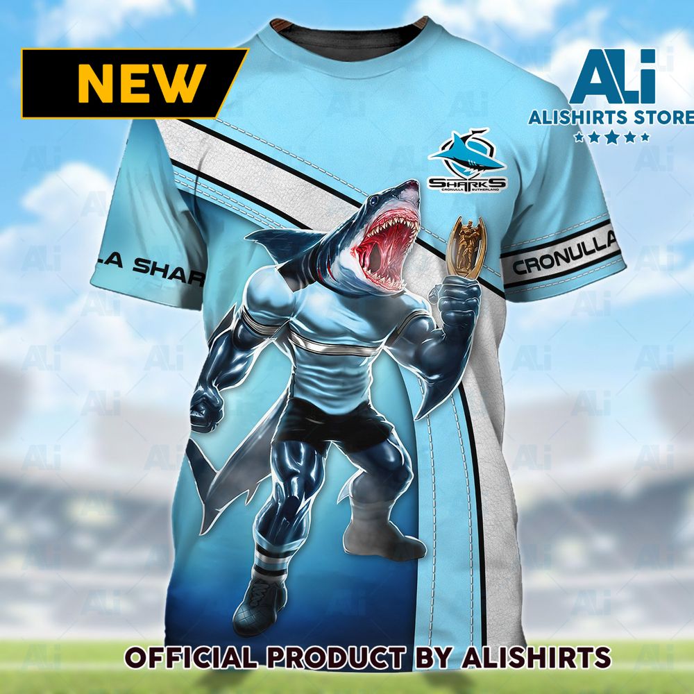 NRL Cronulla Sharks Superheroes Tshirts