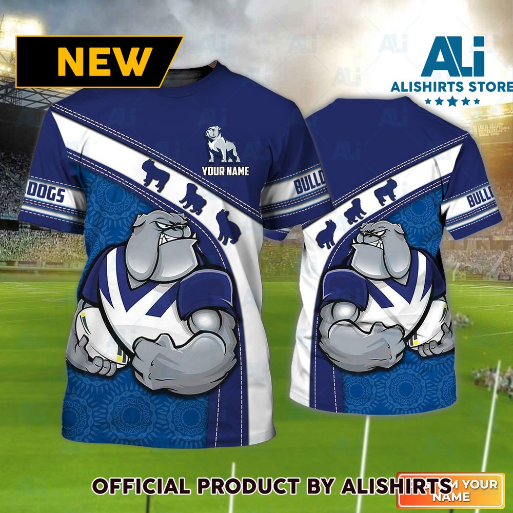 NRL Canterbury-Bankstown Bulldogs Personalized Name Tshirts