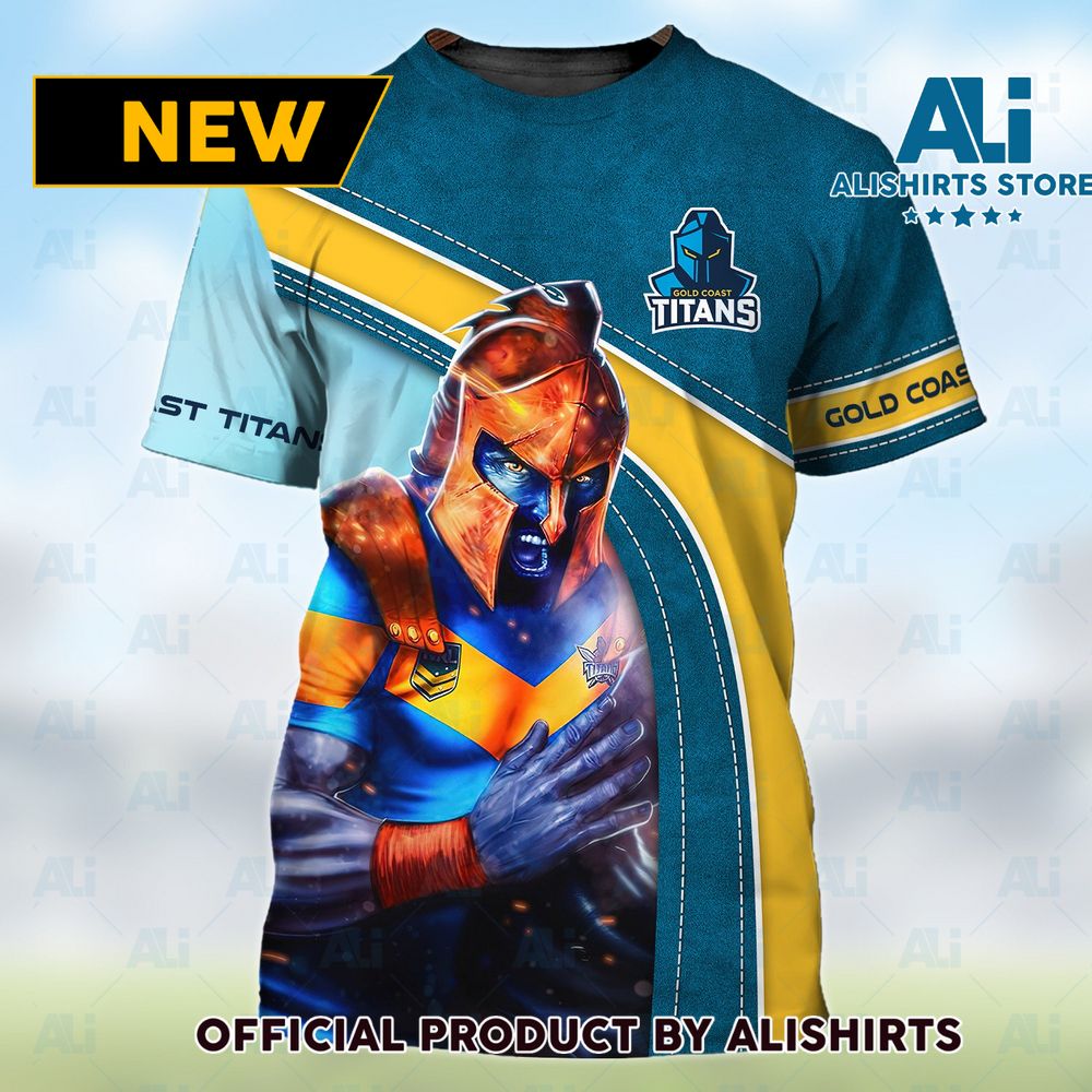 NRL Gold Coast Titans Superheroes Tshirts