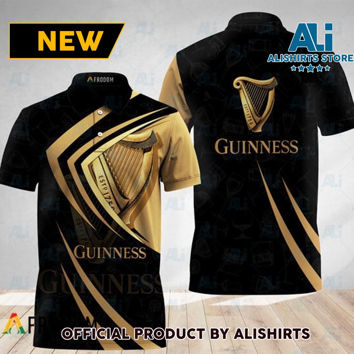 Esports Gaming Guinness Beer Polo Shirt