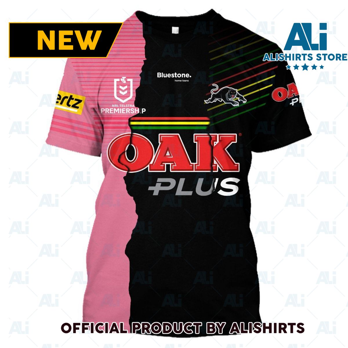 Personalized 2023 NRL Penrith Panther Mix Jerseys T-Shirts