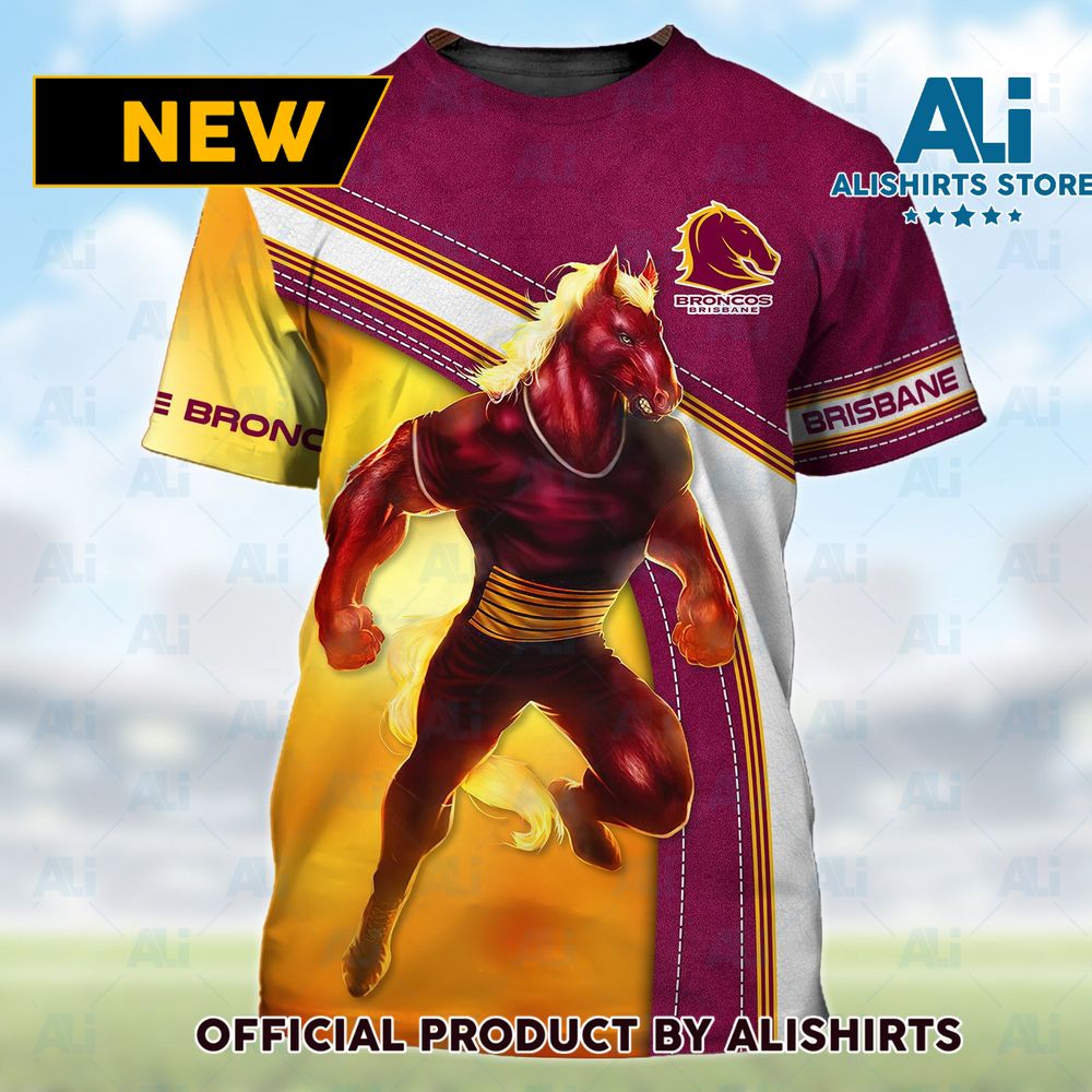 NRL Brisbane Broncos Superheroes Tshirts