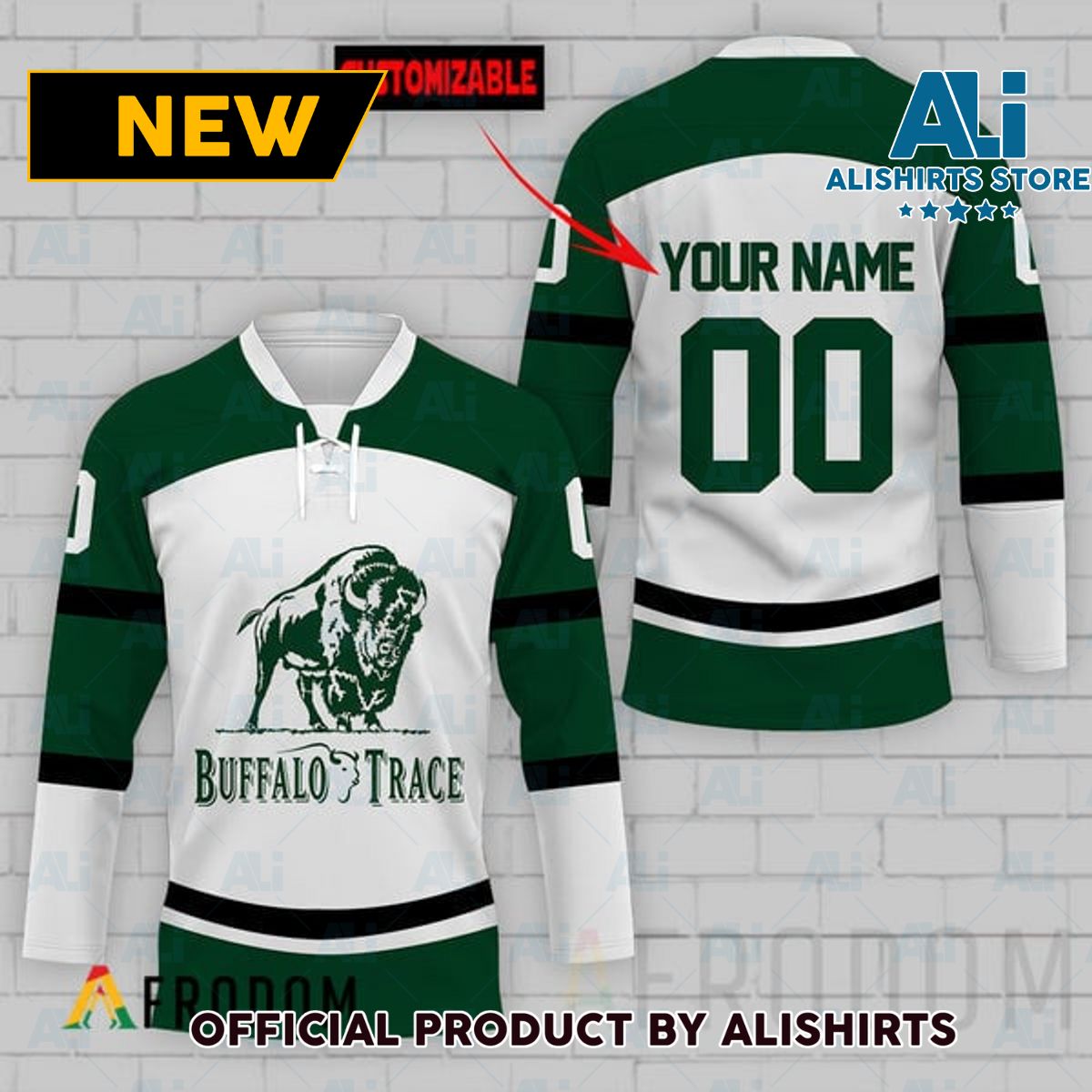 Personalized Buffalo Trace Hockey Jersey