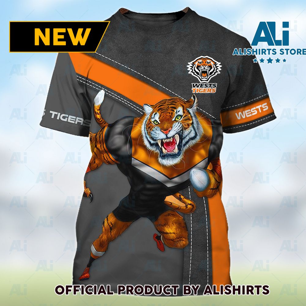 NRL Wests Tigers Superheroes Tshirts
