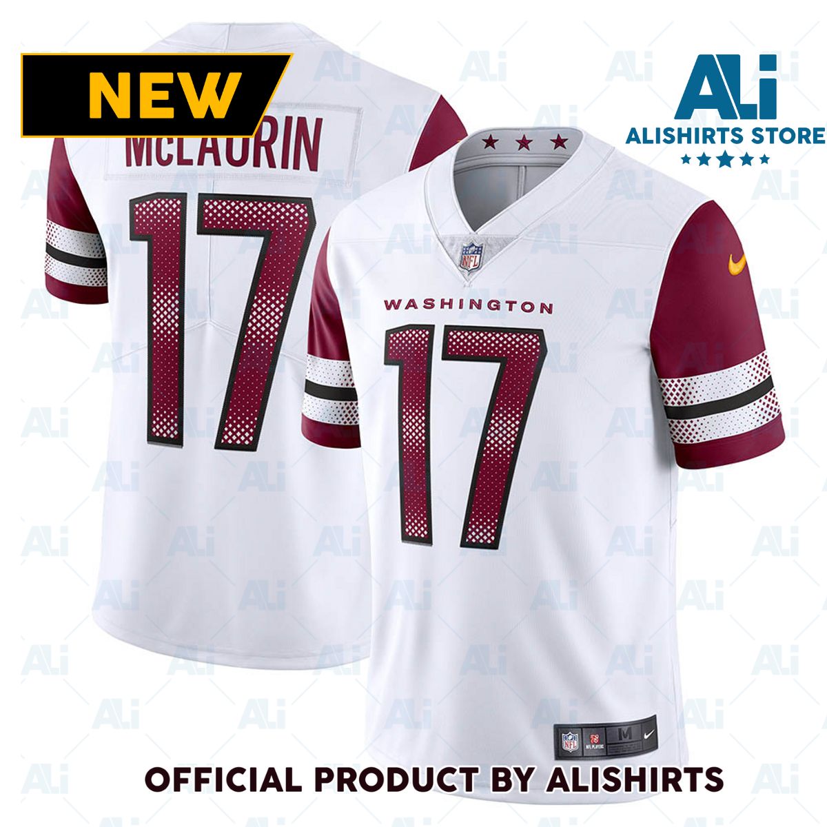 Washington Commanders Terry McLaurin Vapor Limited Football Jersey White