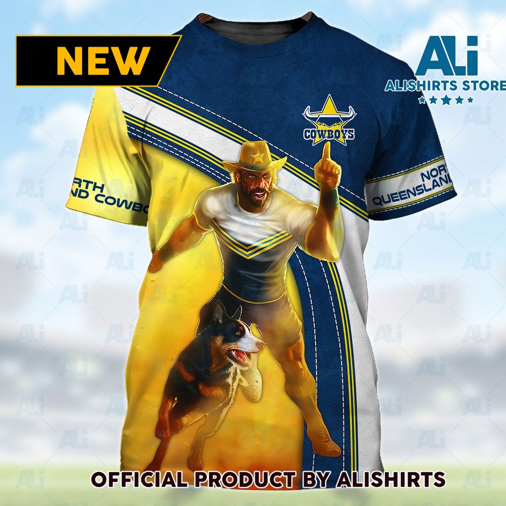 NRL North Queensland Cowboys Superheroes Tshirts
