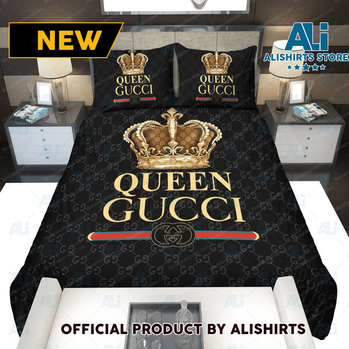 Gucci Fashion Brands 1 Bedding Set